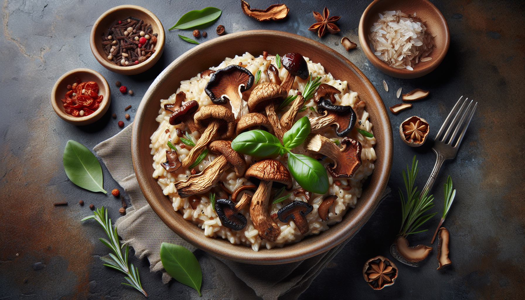 risotto funghi porcini secchi